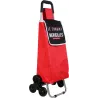 Chariot shopping en polyester 6 roues