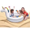Piscinette gonflable licorne 130 cm