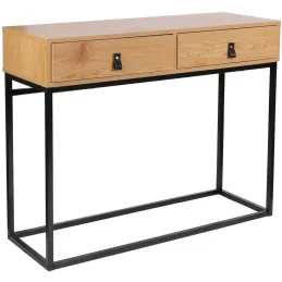 Console en bois et métal Abbott