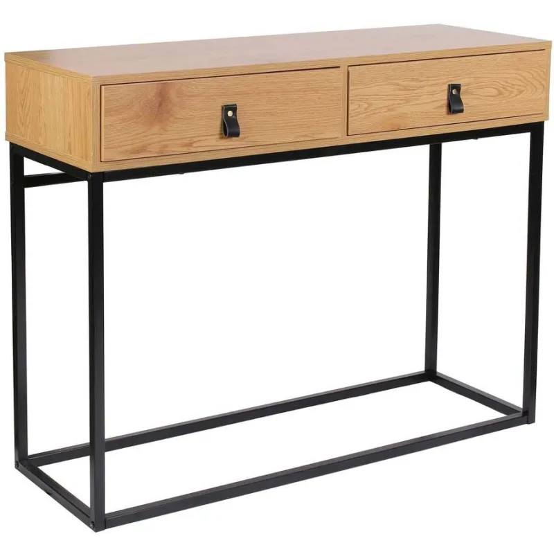 Console en bois et métal Abbott