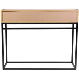 Console en bois et métal Abbott
