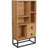 Bibliothèque en bois et métal Abbott