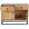 Buffet aspect bois et métal Abbott