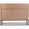 Buffet aspect bois et métal Abbott