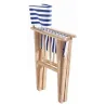 Fauteuil pliable réalisateur en eucalyptus