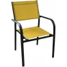 Fauteuil en aluminium Duca (Lot de 6)