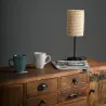 Console en bois recyclé et métal 6 tiroirs
