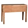 Console en bois recyclé et métal 6 tiroirs