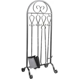 Serviteur de cheminée 4 accessoires