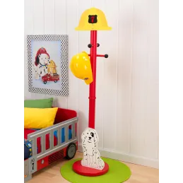 Porte manteaux Pompier en bois
