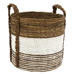 Cache-pots en raphia (Lot de 3)