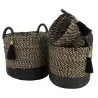 Cache-pots en raphia (Lot de 3)