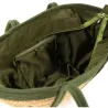 Sac en palmier naturel et teinté