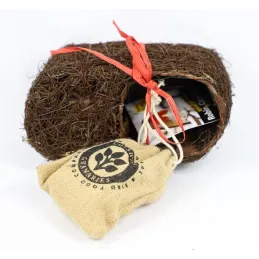 Pack de soins d'hiver rouge-gorges nichoir + graines