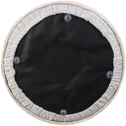 Pouf jonc de mer blue lagoon