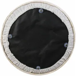 Pouf jonc de mer blue lagoon
