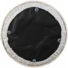 Pouf jonc de mer blue lagoon