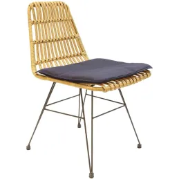 Chaise intérieure extérieure avec galette Surabaya