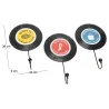 Patères vinyle en métal (Lot de 3)