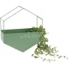 Cache-pot en métal hexagonal