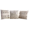 Coussin en coton Bohème