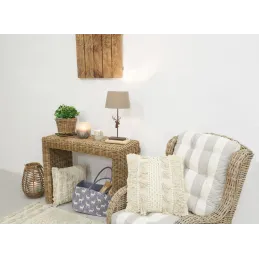 Coussin en coton Bohème