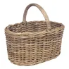 Panier en poelet gris 41 x 31 x 22 cm
