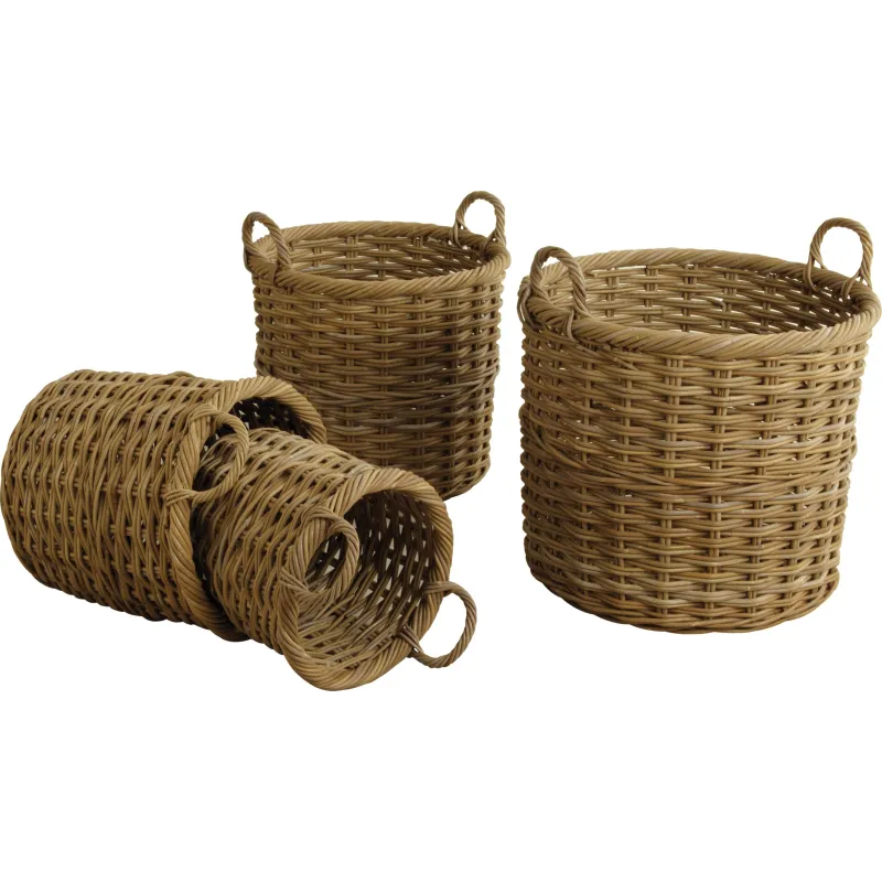 Cache-pots en poelet (Lot de 4)