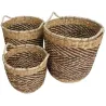 Cache-pots en jacinthe (Lot de 3)