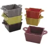 Ramequin carré en céramique (Lot de 6)