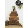 Corbeilles rondes en jonc (Lot de 3)