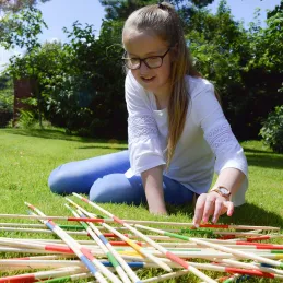 Jeu de Mikado de jardin géant 90cm