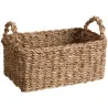 Corbeilles de rangement en jonc de mer tressé (Lot de 3)