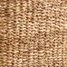 Cache-pots carrés en jonc de mer naturel (Lot de 4)