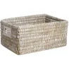 Corbeilles de rangement en jonc (Lot de 3)