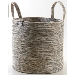 Cache-pot en jute et coton (Lot de 3)