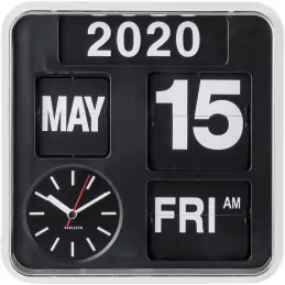 Horloge en plastique Mini Flip 24.5 cm