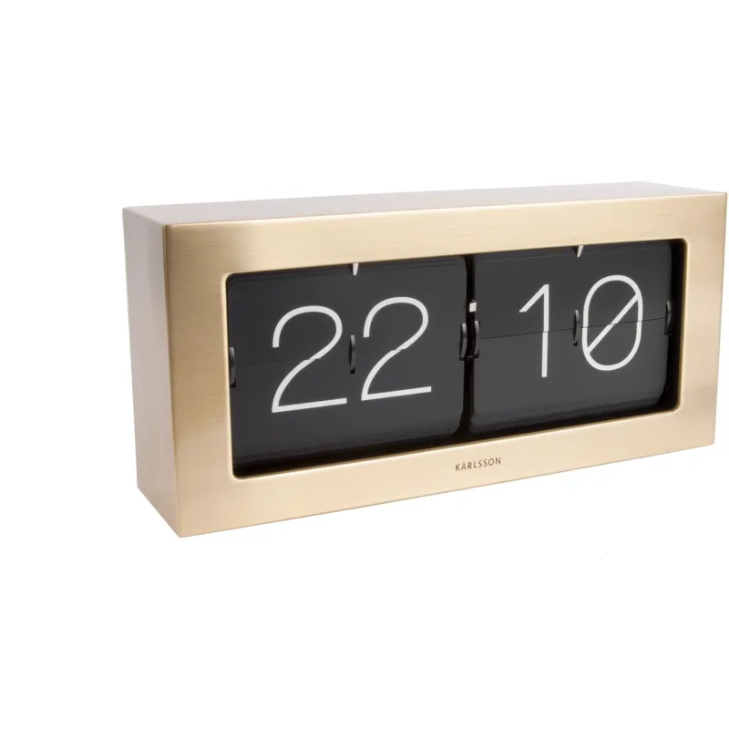 Horloge à poser Flip Box