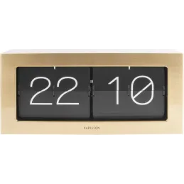 Horloge à poser Flip Box