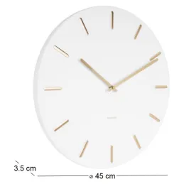 Horloge en métal Charme 45 cm