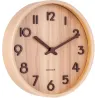 Horloge en bois Pure 22 cm
