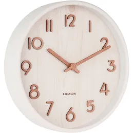 Horloge en bois Pure 22 cm