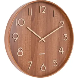 Horloge en bois Pure 40 cm