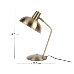 Lampe à poser en métal brossé Hood
