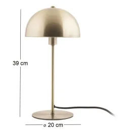 Lampe à poser en métal Bonnet 39 cm