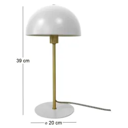 Lampe à poser en métal Bonnet 39 cm