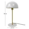Lampe à poser en métal Bonnet 39 cm