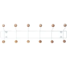 Patère 12 crochets en bois Saturnus