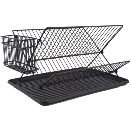 Egouttoir à vaisselle en métal Rack