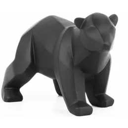 Petit ours en résine mat Origami